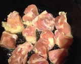 鶏ももとかいわれ大根の甘辛焼作り方1写真