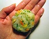 もちもちでふっくらタラのハンバーグ作り方4写真