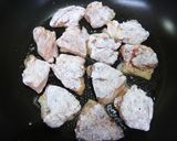 ★彡鶏肉とレンコン ピーマンの甘酢炒め作り方2写真