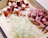 栗ご飯リメイク！秋味のクリームドリア♪作り方1写真