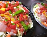 塩レモン塩トマトで♫ささみと野菜のタジン作り方5写真