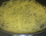 お手軽！コーンスープの素でクリームパスタ作り方1写真