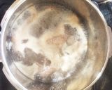 定番！すじこん →つけ麺 →お好み焼き作り方1写真