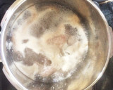 定番！すじこん →つけ麺 →お好み焼き作り方1写真