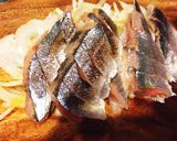 〆サンマと〆サンマ炙り。作り方9写真