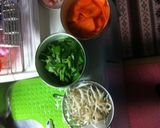 鶏肉と空芯菜のオイスター炒め作り方1写真