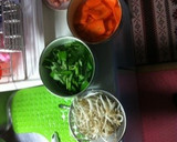鶏肉と空芯菜のオイスター炒め作り方1写真
