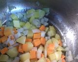 ♪ひよこ豆のミネストローネ♪作り方2写真