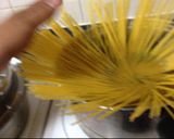 エビとエリンギの香草パスタ作り方2写真