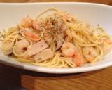 エビとエリンギの香草パスタ作り方5写真