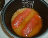 秋鮭と舞茸の炊き込みごはん作り方4写真