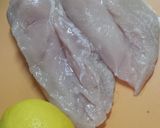 鳥むね肉のレモン蒸し作り方1写真