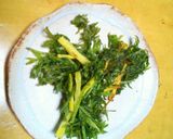カリカリ美味しい人参の葉っぱ天ぷら♪作り方4写真