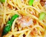 休日ランチ♬和風パスタ作り方8写真