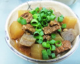 定番！すじこん →つけ麺 →お好み焼き作り方6写真
