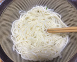 定番！すじこん →つけ麺 →お好み焼き作り方8写真