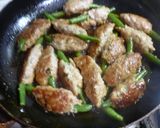 冷凍いんげんのつくね焼き作り方8写真