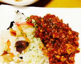 酢飯に合う和風キーマカレー作り方7写真