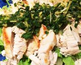 簡単おいしい鳥むね肉の香味ソース作り方5写真