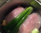 とっても簡単、お鍋で蒸し鶏作り方2写真