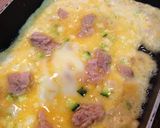 甘くない卵焼き ツナとズッキーニ作り方3写真