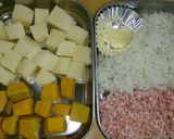 ☆じゃがいもとカボチャの洋風煮物☆作り方1写真