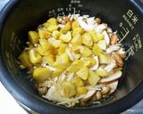 栗ときのこの炊き込みご飯のお稲荷さん作り方8写真