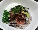 まぐろとアボカド★カフェ風丼作り方6写真