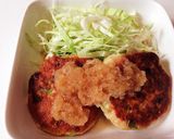 生姜がキメテ！ふわふわ豆腐ハンバーグ作り方6写真