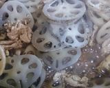 蓮根と豚肉のキンピラ作り方5写真