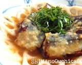 サンマ塩麹焼きとレンコンの昆布だし茶漬け作り方5写真