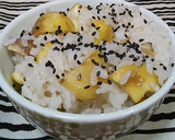 簡単　子供が喜ぶ炊飯器で栗ご飯栗下拵え付作り方13写真