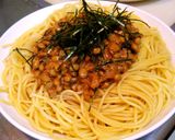 【百均飯】納豆パスタ作り方6写真