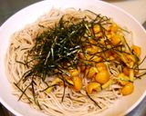 【百均飯】納豆なめこ蕎麦作り方2写真