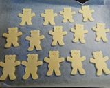 クマの型抜きクッキー作り方5写真