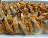 舞茸とチーズトマトのバゲットサンド焼き作り方9写真