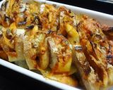 舞茸とチーズトマトのバゲットサンド焼き作り方11写真