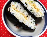 ✾おにぎらず✾朝ごはん、行楽に彩り三色作り方4写真