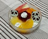 さくさくぱんだのプリンアラモード♡作り方5写真