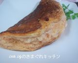 トマトソース入りふわふわオムレツ作り方5写真