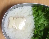 幼稚園 お弁当 キャラ弁♡そぼろ女の子作り方2写真