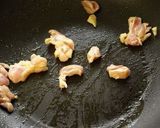 鶏肉ときのこのトマトパスタ作り方2写真