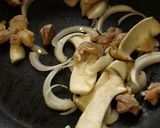 鶏肉ときのこのトマトパスタ作り方3写真