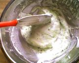 ふわふわ☆そよ風色のチョコミントむしパン作り方5写真