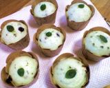 ふわふわ☆そよ風色のチョコミントむしパン作り方10写真