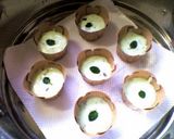 ふわふわ☆そよ風色のチョコミントむしパン作り方8写真