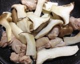 鶏肉とエリンギのクリームソース掛け作り方6写真