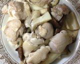 鶏肉とエリンギのクリームソース掛け作り方8写真