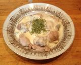 鶏肉とエリンギのクリームソース掛け作り方9写真