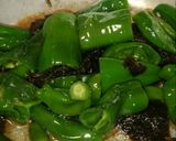 万願寺と海苔の炒め物作り方2写真